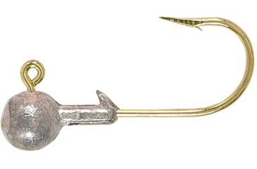 Image of H&amp;H Lure Company Round SW Jighead, 3/8 oz, Unpainted, 10/Pack, R3810-08