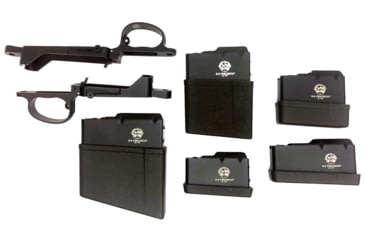 Image of H-S Precision Remington 700 BDL Detachable Magazine Assembly, Short Action, Medium, 4-5 Rounds, Black, 2.86in, AP306