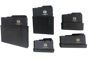 Image of H-S Precision Remington 700 BDL Detachable Magazine Box, Short Action, Medium, 4-5 rounds, Black, 2.86in, AP301