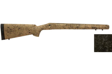 Image of H-S Precision Remington 700 BDL Varmint Palm Swell Rifle Stock, LA, RH, Black/Grey, 32.44in O.A.L., 13.5in L.O.P., PSV107-Black/Grey
