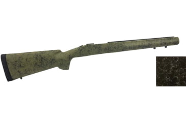 Image of H-S Precision Remington 700 BDL Varmint Palm Swell Rifle Stock, SA, LH, Black/Grey, 31.24in O.A.L., 13.5in L.O.P., PSV097-Black/Grey