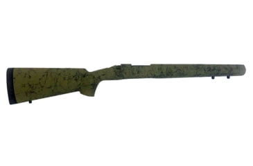 Image of H-S Precision Remington 700 BDL Varmint Rifle Stock, SA, RH, Olive/Black, 30.9in O.A.L, 13.5in L.O.P., PSV096-OliveBlack