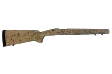 Image of H-S Precision Remington 700 BDL Varmint Rifle Stock, SA, RH, Tan/Black, 30.9in O.A.L, 13.5in L.O.P., PSV096-TanBlack