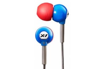Image of H2O Audio Flex Waterproof Headphones, Super Hero Blue H2O-CB1-RB