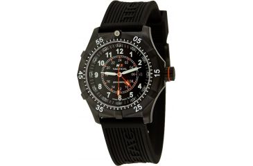 Image of H3 Tactical H3.312231.11 Commander Mens Watch - Black Dial, Black Case, Black Cordura Band - Quartz