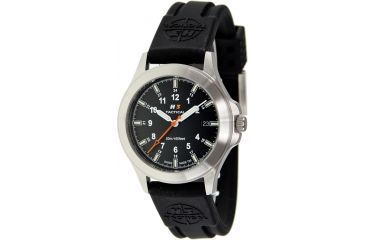 Image of H3 Tactical H3.701231.09 Trooper Mens Watch - Black Rubber Band, Stainless Steel Case