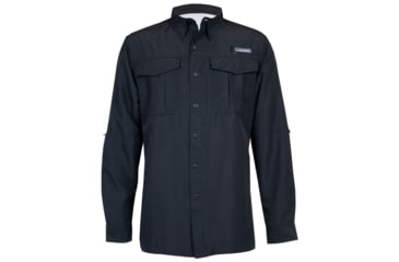 Image of Habit Belcoast River Guide Long Sleeve Fishing Shirt - Mens, Black, 2XL, TS1348-238-2X