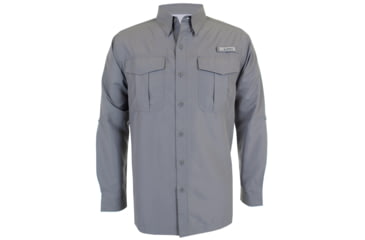 Image of Habit Belcoast River Guide Long Sleeve Fishing Shirt - Mens, Dusk, Extra Large, TS1348-74-XL