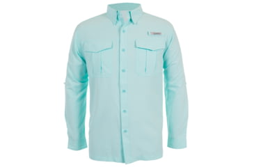 Image of Habit Belcoast River Guide Long Sleeve Fishing Shirt - Mens, Limpet Shell, Extra Large, TS1348-842-XL
