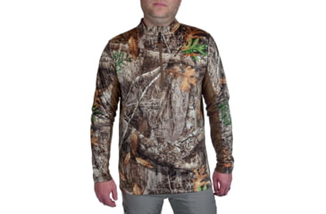 Image of Habit Buck Hills Base Layer Mock - Mens, RT Edge/Cub, Medium, BL-10021-922-M