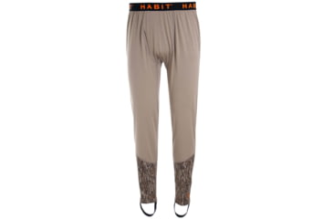 Image of Habit Buck Hills Base Layer Pant, Mossy Oak New Bottomland / Timber Wolf, Medium, BL10033-M-8-6-M-3D6