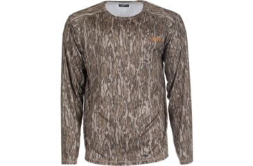 Image of Habit Mens Siesta Cape Long Sleeve Perf Tee 1409636