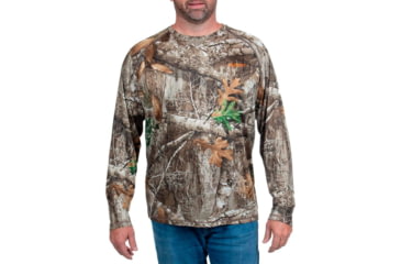 Image of Habit Mens Siesta Cape Long Sleeve Perf Tee 1409639