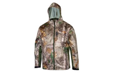 Image of Habit Hardshell Full Zip Jacket - Men's, Realtree Xtra / Night Forest/Rosin, 2X WJ630-F16-1-6-188-2X