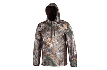 Image of Habit Hardshell Full Zip Jacket - Men's, Realtree Xtra/Bracken, Large WJ631-F16-1-6-206-L