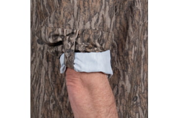 Image of Habit Hatcher Pass Camo Guide Long Sleeve Shirt - Mens, Mossy Oak New Bottomland, 4XL, TS1477-014-4X