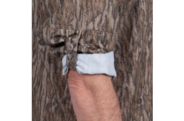 Image of Habit Hatcher Pass Camo Guide Shirt - Mens, Long Sleave, Mossy Oak New Bottomland, Extra Large, TS10409-M-8-6-XL-014