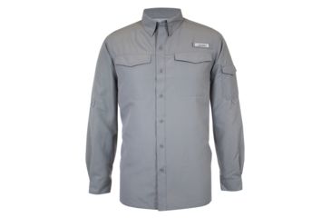 Image of Habit Long Sleeve River Shirt - Mens, Monument, 2XL, TS1373-5A9-2X