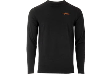 Image of Habit Redstag Merino Wool Base Layer Top - Mens, Black, Large, BL10010L