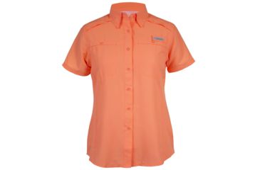 Image of Habit Shell Cove River Shirt Short Sleeve - Womens, Spiked Peach, Large, TS1349-944-WL