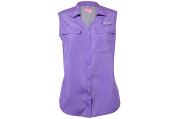 Image of Habit Short Sleeve River Shirt - Womens, Fairy Wren, Extra Large, TS1440-5A8-WXL