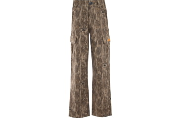 Image of Habit Youth Bear Cave 6 Pocket Camo Pant - Men's, Youth Medium, Mossy Oak New Bottomland, 1409575