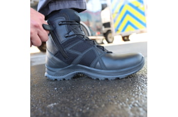 Image of HAIX BE Athletic 2.1 T Boots - Unisex. 11.5 US, Wide , 6in, Black, 11.5, 330113W-11.5