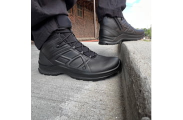 Image of HAIX Eagle Tactical 2.0 GTX Mid Side Zip Boots - Mens, Black, 8.5 US, Wide, 340043W-8.5