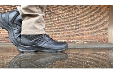 Image of HAIX Eagle Tactical 2.0 GTX Mid Side Zip Boots - Mens, Black, 8.5 US, Wide, 340043W-8.5