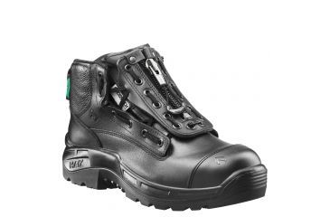 Image of HAIX Mens Airpower R8 Waterproof Leather Boots, Black, 8 607628-8