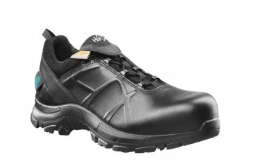 Image of HAIX Mens Black Eagle Safety 52 Low Waterproof Leather Boots, Medium, Black, 14 620002M-14