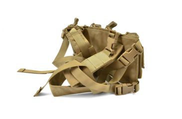 Image of Haley Strategic Partners D3CRX Disruptive Environments Chest Rig X, Coyote, D3CRX-COY