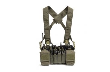 Image of Haley Strategic Partners D3CRX Disruptive Environments Chest Rig X, Ranger Green HSPD3CRX-RG