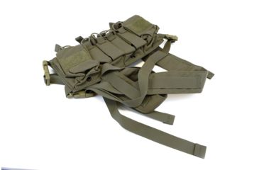 Image of Haley Strategic Partners D3CRX Disruptive Environments Chest Rig X, Ranger Green, D3CRX-RG