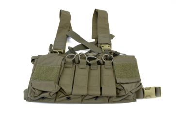 Image of Haley Strategic Partners D3CRX Disruptive Environments Chest Rig X, Ranger Green, D3CRX-RG