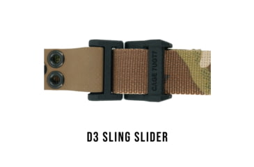 Image of Haley Strategic Partners D3 Pro Sling, Two Point, 6oz, 70x2x.5, MIL-SPEC Nylon Webbing Construction
