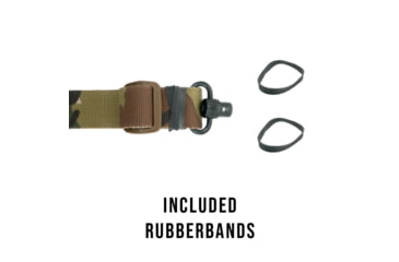 Image of Haley Strategic Partners D3 Pro Sling, Two Point, 6oz, 70x2x.5, MIL-SPEC Nylon Webbing Construction