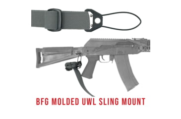 Image of Haley Strategic Partners D3 Slim Sling, Two Point, 2.9oz, 70x1.375x.5, MIL-SPEC Nylon Webbing Construction