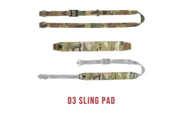 Image of Haley Strategic Partners D3 Slim Sling, Two Point, 2.9oz, 70x1.375x.5, MIL-SPEC Nylon Webbing Construction