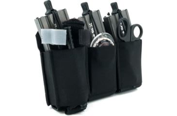 Image of Haley Strategic Partners Thorax Incog Triple Rifle Magazine Placard, Fits 3 Rifle Magazines, Black, TPC-IC-TRMP-MP2-1-3-BLK