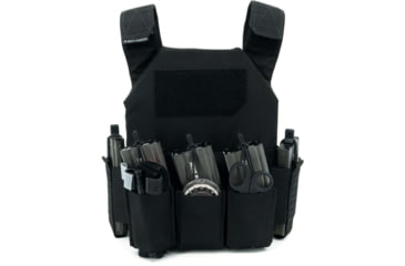 Image of Haley Strategic Partners Thorax Incog Triple Rifle Magazine Placard, Fits 3 Rifle Magazines, Black, TPC-IC-TRMP-MP2-1-3-BLK