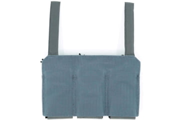 Image of Haley Strategic Partners Thorax Incog Triple Rifle Magazine Placard, Fits 3 Rifle Magazines, Gray, TPC-IC-TRMP-MP2-1-3-GRY