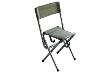 Image of HALF RACK HR1458 Karrylite Stool Extra Large, Dark Grey, Black, Orange, Extra Large, HR1458