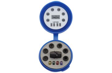 Image of Hamskea Insight Peep Kit Deluxe 6 Aperture 4 Clarifier Peep, Blue, Assorted, PEEP065