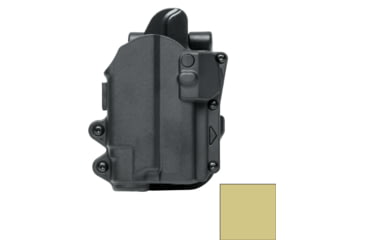 Image of Alien Gear Holsters Rapid Force Slim Paddle Holster With Light-Bearing w/Clamshell, Sig P365/P365X No-Optic/P365 SAS, Right Hand, Matte Tan, RS-P-0900-TN-RH-L1-C