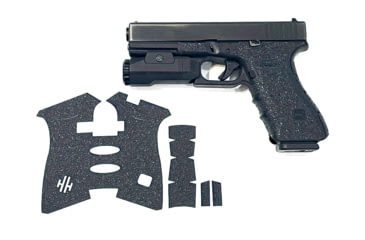 Image of Handleitgrips Glock 17/22/34/35 Gen 4 Pistol Grip Tape Wrap, Rubber, Black, 615499527039