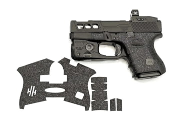 Image of Handleitgrips Glock 26/27/28/33/39 Gen 3 Pistol Grip Tape Wrap, Rubber, Black, 610877717460
