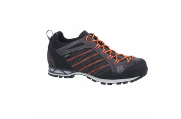 Image of Hanwag Makra Low GTX - Mens, Asphalt/Orange, Medium, 8.5, H11120-64023-8.5