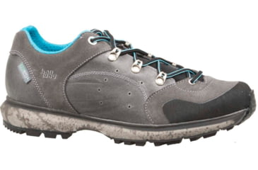 Image of Hanwag Saldana Low ES Hiking Shoes - Womens, Asphalt/Ocean, Medium, 6 US, H201031-64490-6