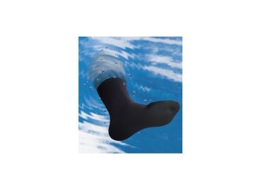 Image of Hanz Waterproof All Season Socks, MD, Black, Black, Medium, HANZ-21093
